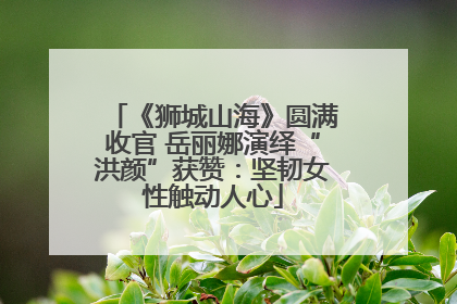 《狮城山海》圆满收官 岳丽娜演绎“洪颜”获赞：坚韧女性触动人心