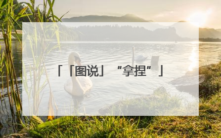 「图说」“拿捏”