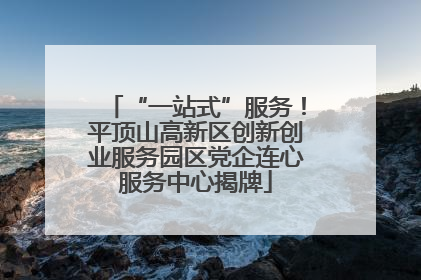 “一站式”服务！平顶山高新区创新创业服务园区党企连心服务中心揭牌