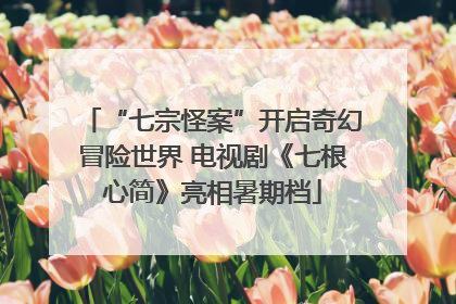 “七宗怪案”开启奇幻冒险世界 电视剧《七根心简》亮相暑期档