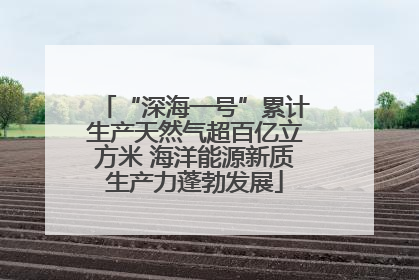 “深海一号”累计生产天然气超百亿立方米 海洋能源新质生产力蓬勃发展