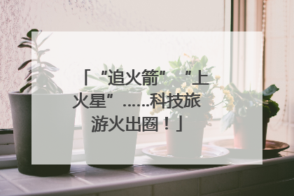 “追火箭”“上火星”……科技旅游火出圈！