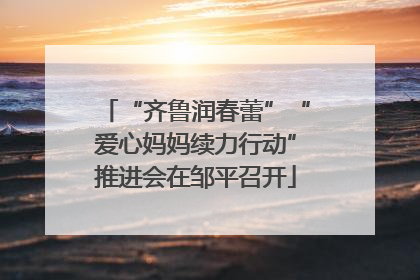 “齐鲁润春蕾”“爱心妈妈续力行动”推进会在邹平召开