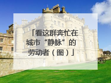 看这群奔忙在城市“静脉”的劳动者（图）