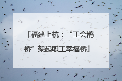 福建上杭：“工会鹊桥”架起职工幸福桥