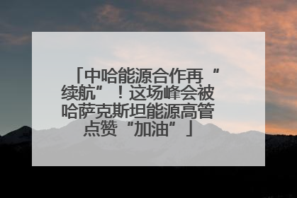 中哈能源合作再“续航”！这场峰会被哈萨克斯坦能源高管点赞“加油”