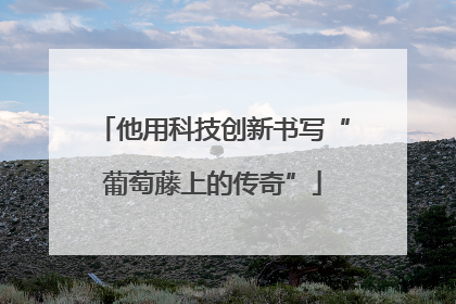 他用科技创新书写“葡萄藤上的传奇”