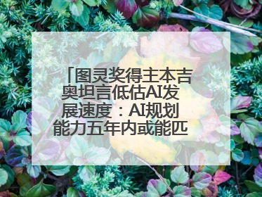 图灵奖得主本吉奥坦言低估AI发展速度：AI规划能力五年内或能匹敌人类