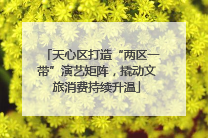 天心区打造“两区一带”演艺矩阵，撬动文旅消费持续升温