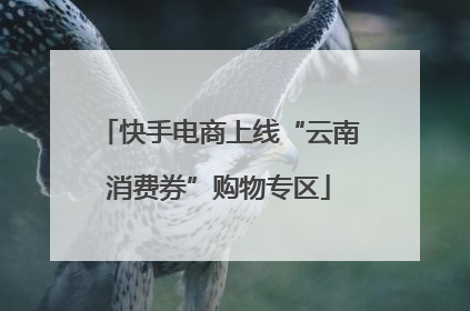 快手电商上线“云南消费券”购物专区