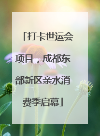 打卡世运会项目，成都东部新区亲水消费季启幕