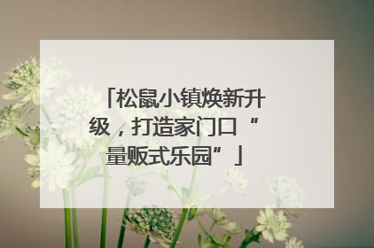 松鼠小镇焕新升级，打造家门口“量贩式乐园”