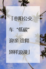 枣阳公交车“低碳”迎亲 诠释别样浪漫