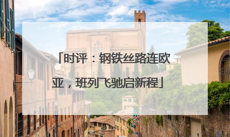 时评：钢铁丝路连欧亚，班列飞驰启新程