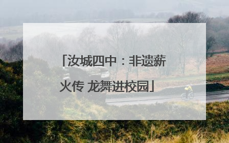 汝城四中：非遗薪火传 龙舞进校园