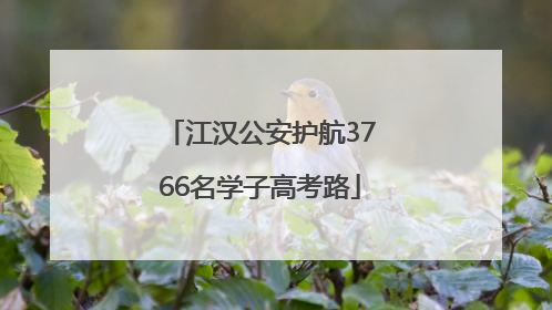 江汉公安护航3766名学子高考路