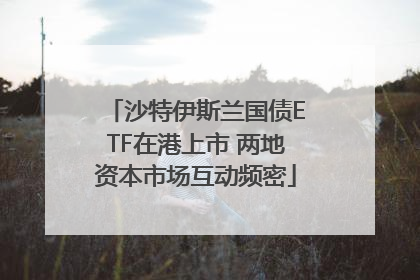 沙特伊斯兰国债ETF在港上市 两地资本市场互动频密