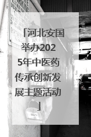 河北安国举办2025年中医药传承创新发展主题活动
