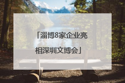 淄博8家企业亮相深圳文博会