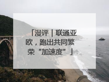 漫评｜联通亚欧，跑出共同繁荣“加速度”