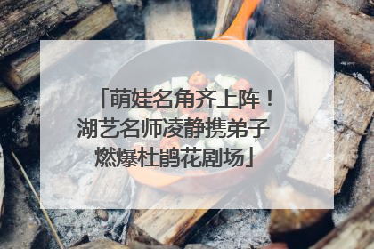 萌娃名角齐上阵！湖艺名师凌静携弟子燃爆杜鹃花剧场