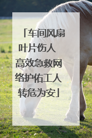 车间风扇叶片伤人 高效急救网络护佑工人转危为安