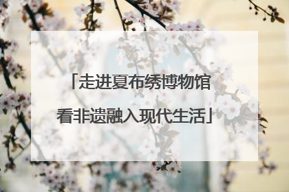 走进夏布绣博物馆 看非遗融入现代生活