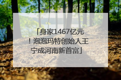 身家1467亿元！泡泡玛特创始人王宁成河南新首富