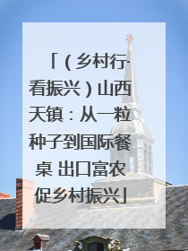 （乡村行·看振兴）山西天镇：从一粒种子到国际餐桌 出口富农促乡村振兴