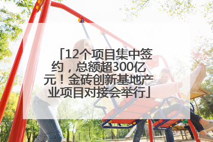 12个项目集中签约，总额超300亿元！金砖创新基地产业项目对接会举行
